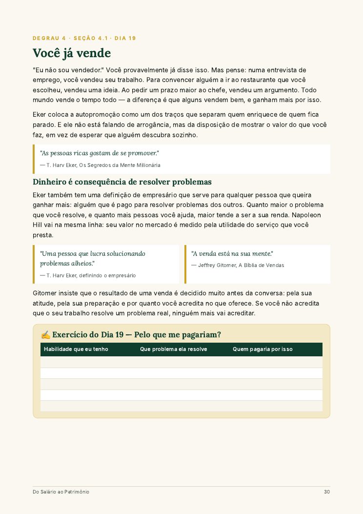 Você já vende